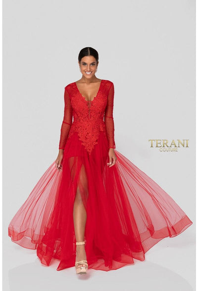 Terani Couture Bold 1915P8344 Statement Formal Dress