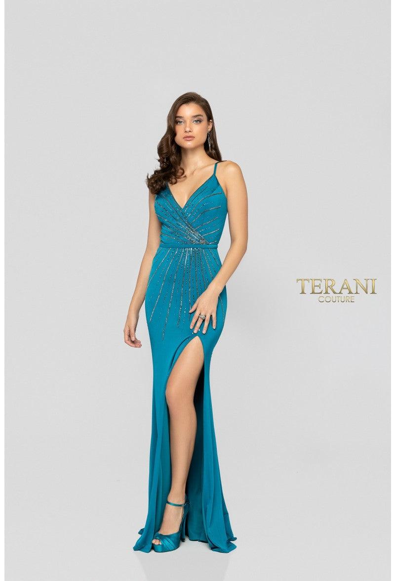 Terani Couture Bold 1912P8228 Sexy Formal Prom Dress