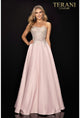 Terani Couture 2011P1197 Strapless Glam Long Prom Dress