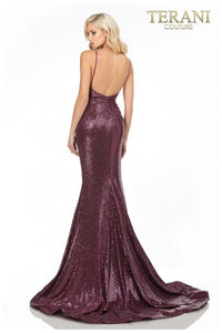 Terani Couture Luxe 2011P1032 Metallic Prom Gown