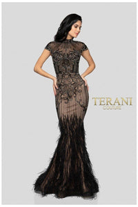 Terani Couture Majestic 1721GL4446 Classic Long Prom Dress