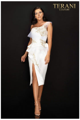 Terani Couture 2011C2020 Glamorous Cocktail Evening Short Formal Premium Dress