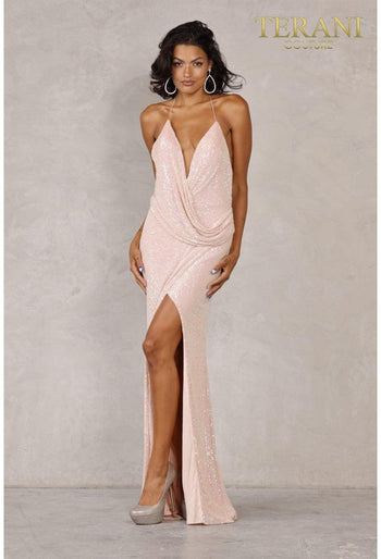 Terani Couture Sleek 2012P1294 Classic Evening Dress