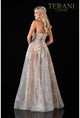 Terani Couture 2111P4105 Strapless Long Prom Gown with Sweetheart Neckline