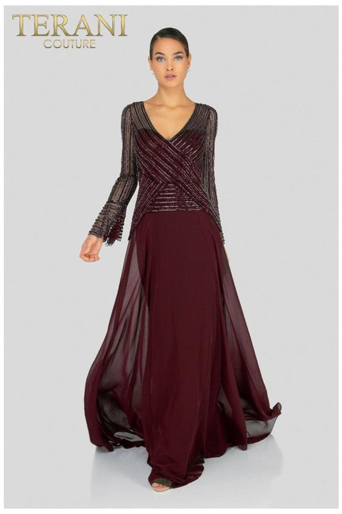 Terani Couture Regal 1913M9403 Formal Evening Dress