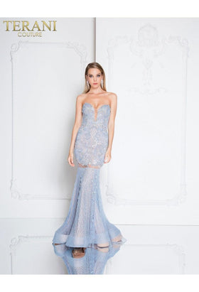 Terani Couture 1812GL5369 Sophisticated Elegant Prom Long Evening Premium Dress