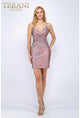 Terani Couture 2021H3351 Embellished Short Formal Cocktail Party Dress
