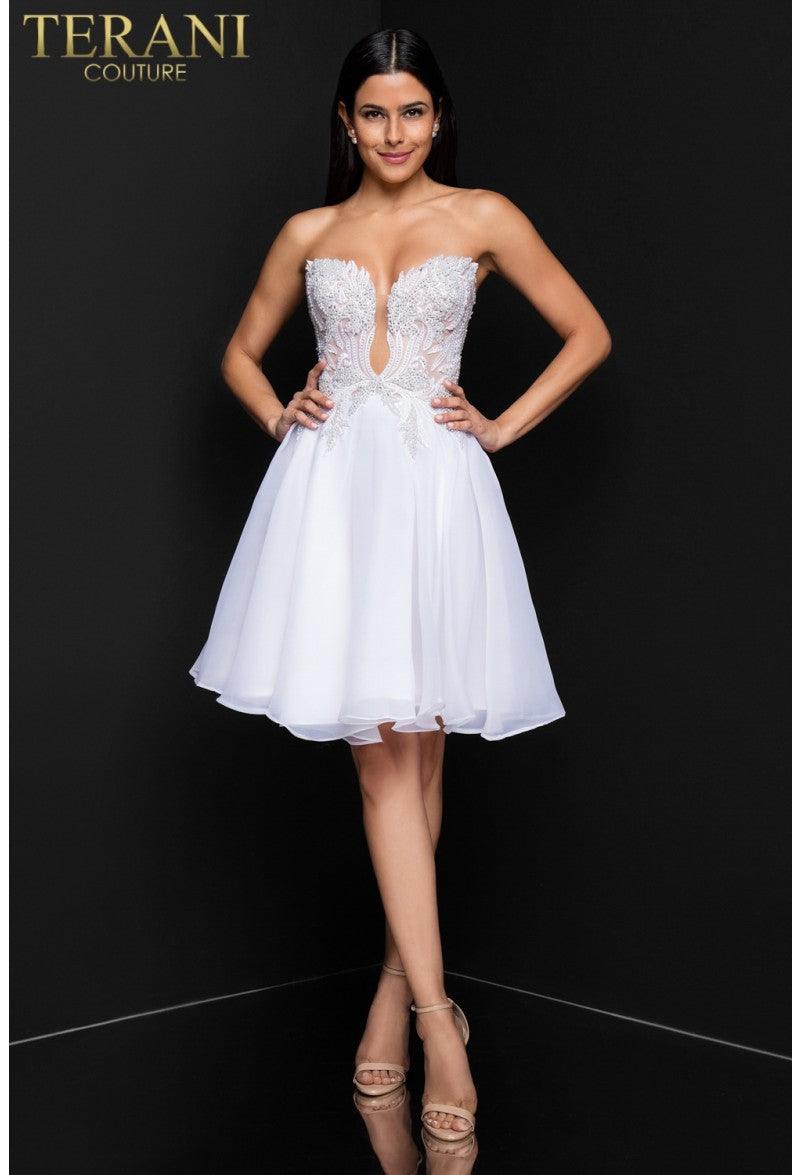 Terani Couture Charming 1811P5100 Fun Short Prom Dress