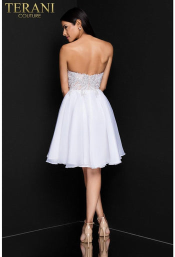 Terani Couture Charming 1811P5100 Fun Short Prom Dress
