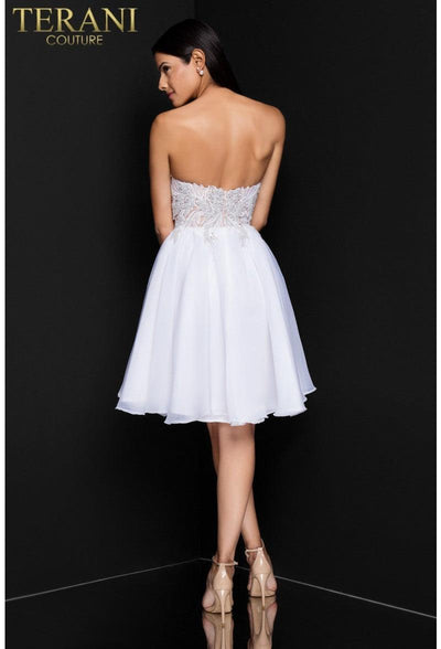 Terani Couture Charming 1811P5100 Fun Short Prom Dress