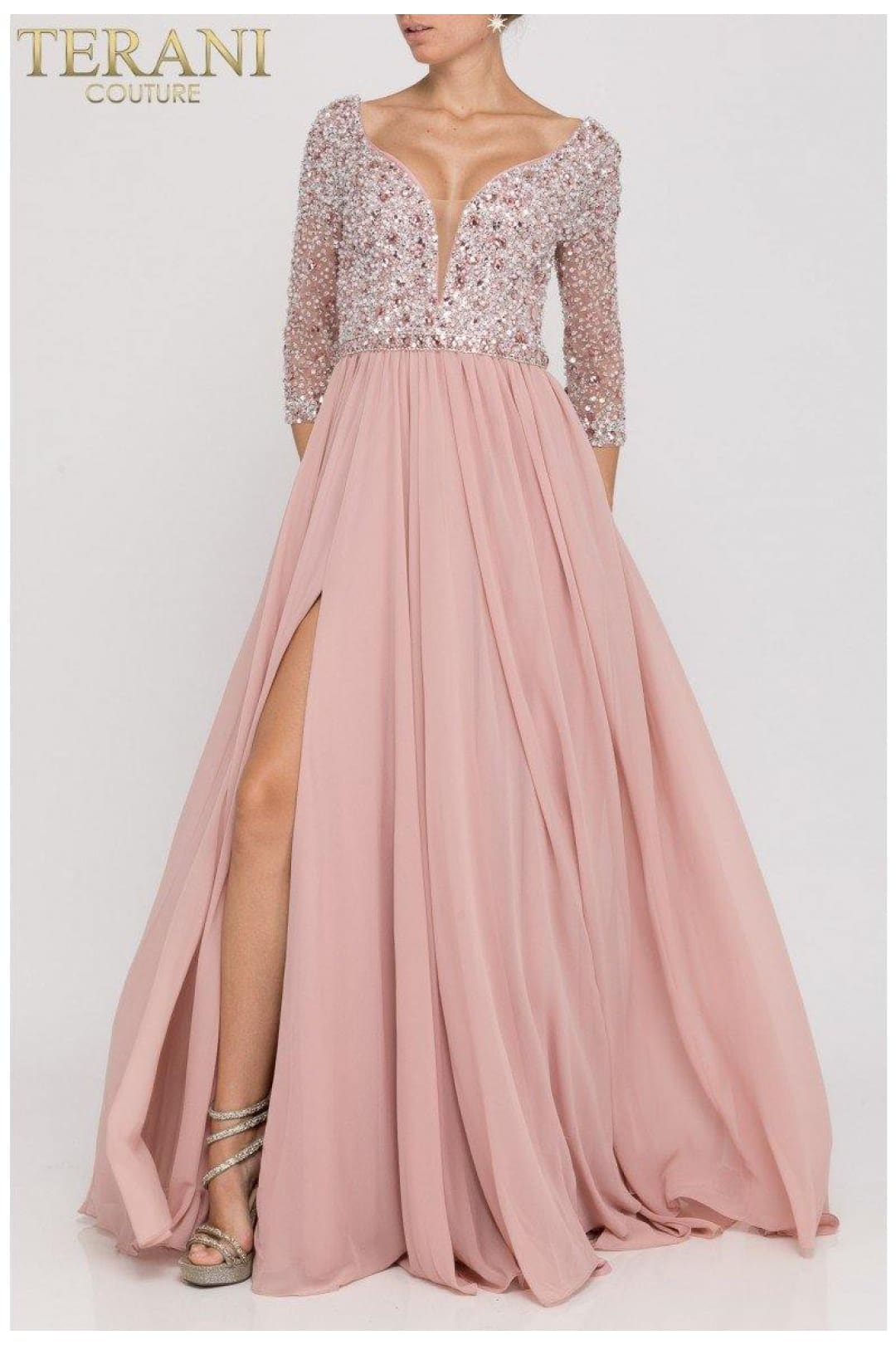 Terani Couture Sleek 2011M2464 Mother of the Bride Gown