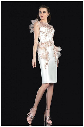 Terani Couture Sleek 2021C2613 Classic Short Dress