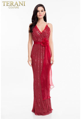 Terani Couture 1821E7111 Sophisticated Prom Homecoming Formal Lightweight Dress