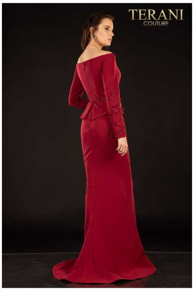 Terani Couture Sophisticated 2021M2988 Stunning Mother of Bride Gown