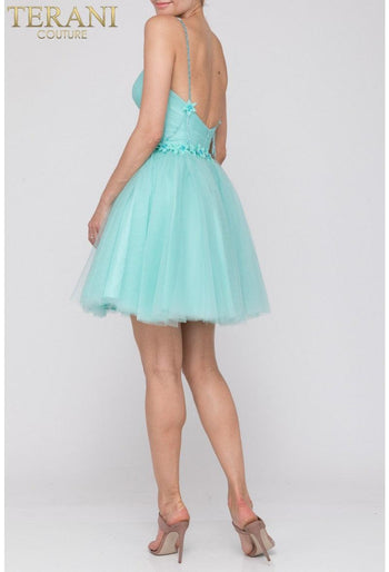 Terani Couture 2011P1024 Spaghetti Strap Dress for Special Occasions