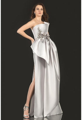 Terani Couture 2021E2876 Elegant Glamorous Evening Prom Strapless Premium Dress