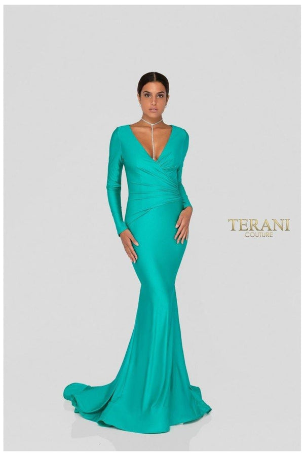 Terani Couture Stylish 1912P8281 Mermaid Evening Dress