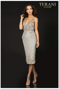 Terani Couture Stylish 2011C2005 Sleeveless Short Gown