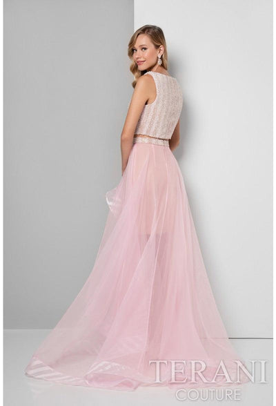 Terani Couture Unique 1711P2697 Two-Piece Prom Gown