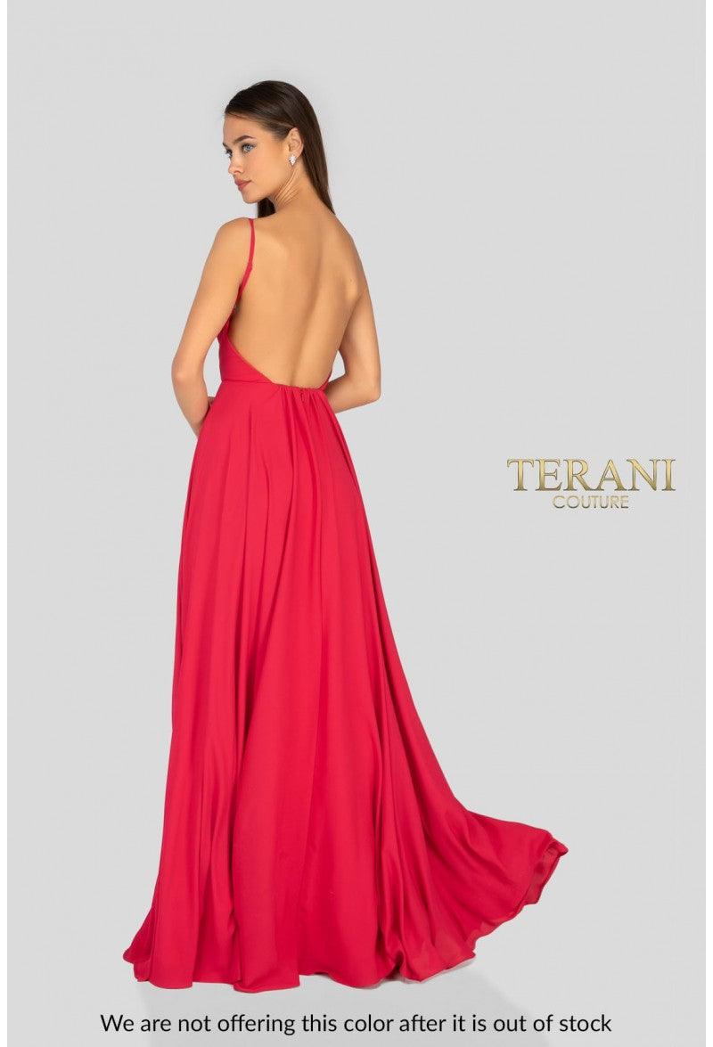 Terani Couture Luxe 1912B9694 Stunning Evening Dress