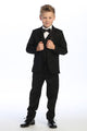 "Georgetown" 5-Piece Black Tuxedo Set for Kids