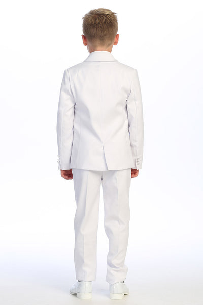 Conjunto de esmoquin blanco de 5 piezas "Georgetown" para niños