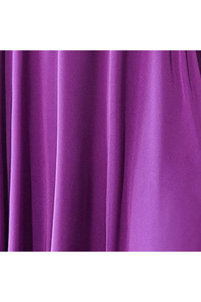 Tulle Fitted Strapless Ruffled Slit Gown by Jovani 38489 - 00 / Purple - Long Formal Dresses