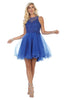 Under $100 Bridesmaids Dress - Royal Blue / 2