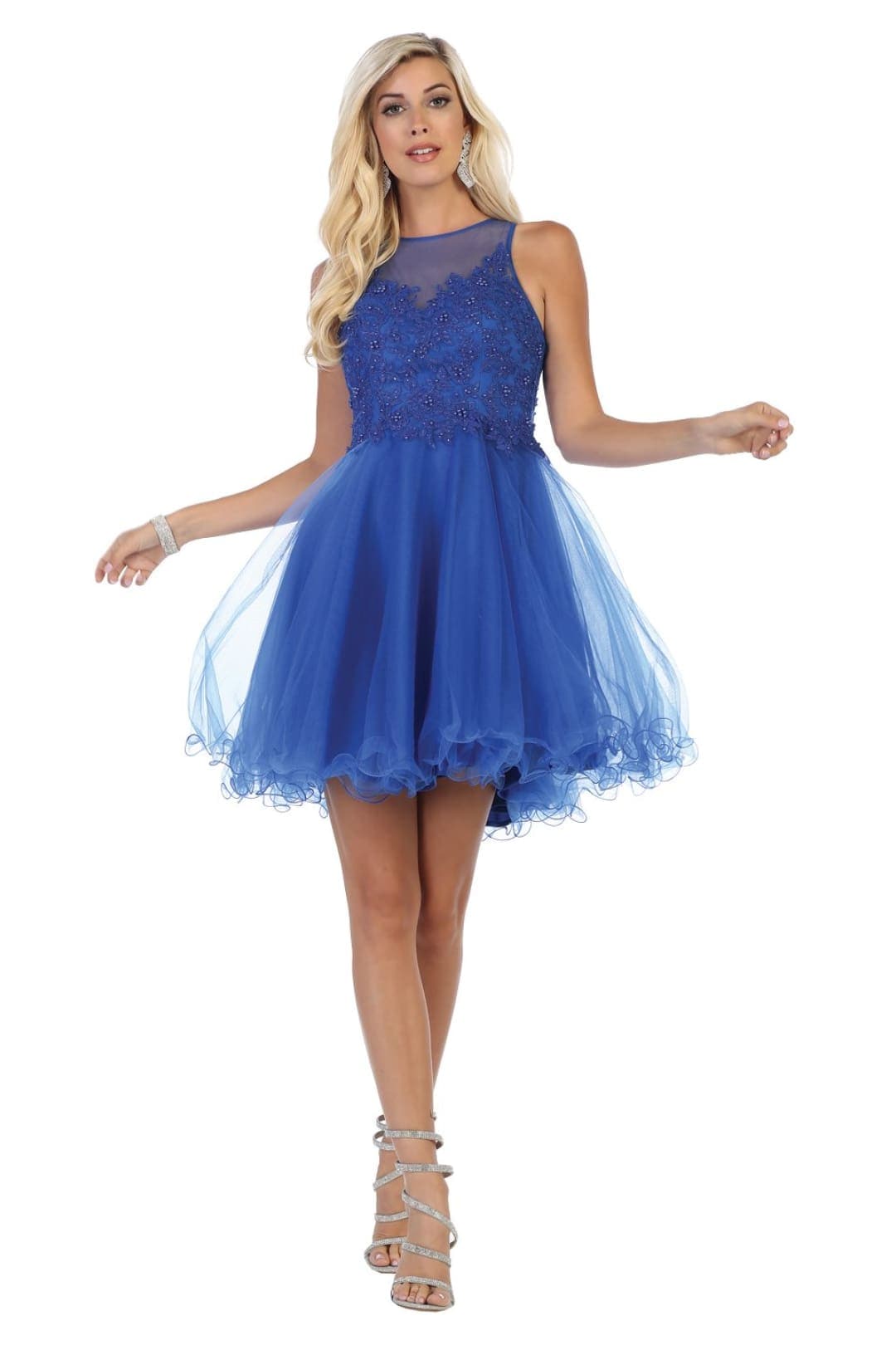 Under $100 Bridesmaids Dress - Royal Blue / 2