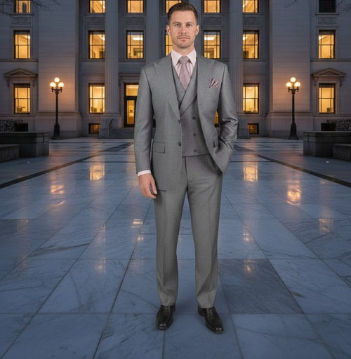 Charcoal Grey Groomsmen Suit for Men & Boys - Perfect for Weddings