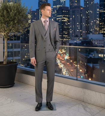 Charcoal Grey Groomsmen Suit for Men & Boys - Perfect for Weddings