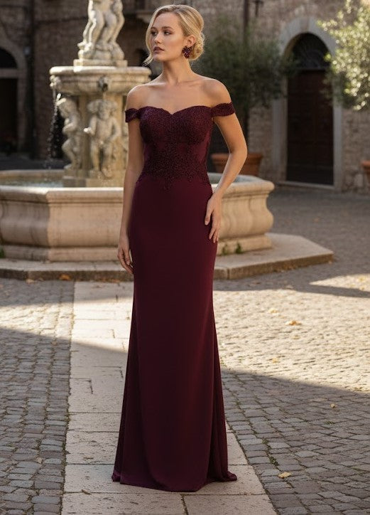 Dusty Rose Bridesmaid Dresses in Satin and Plus Size Gowns by MQ1529