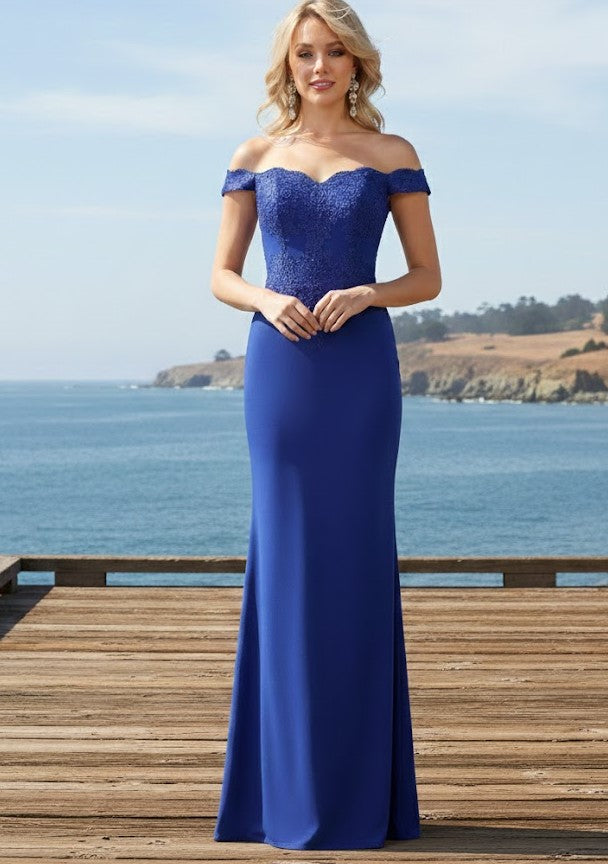 Red Bridesmaid Dresses in Satin and Plus Size Gowns by MQ1529