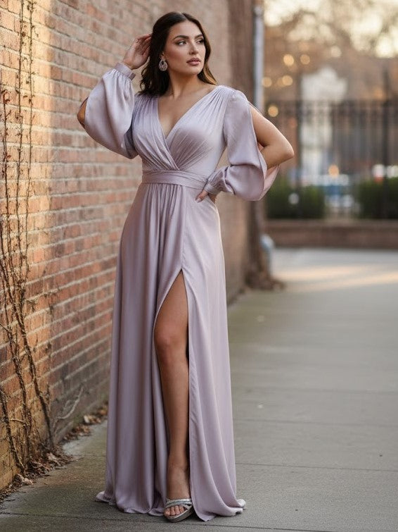 Sorority Formal Dress For Rush By May Queen MQ1857 Long Outfit