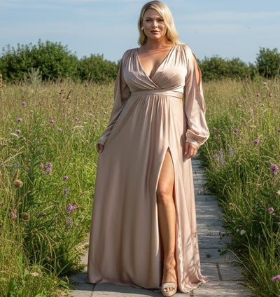 Sorority Formal Dress For Rush By May Queen MQ1857 Long Outfit