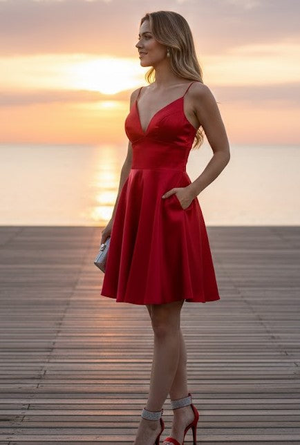 Vintage Dress Style Retro Outfit in Champagne By MQ1770
