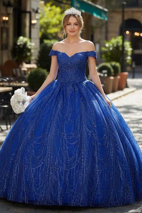 Sweet 16 Birthday Party Dress in Rose Gold Style LK153 Ball Gown