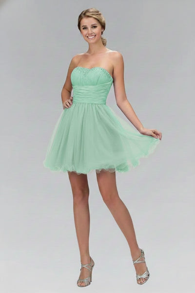 Short Beaded Dress by Elizabeth K GS1052
