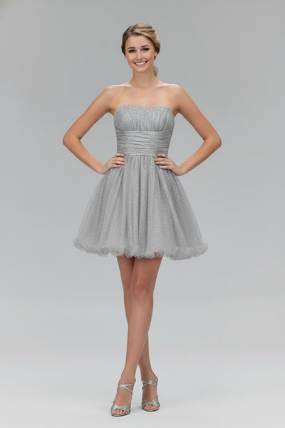 Short Beaded Dress by Elizabeth K GS1052