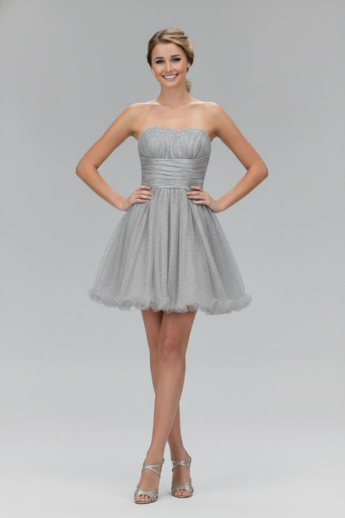 Short Beaded Dress by Elizabeth K GS1052