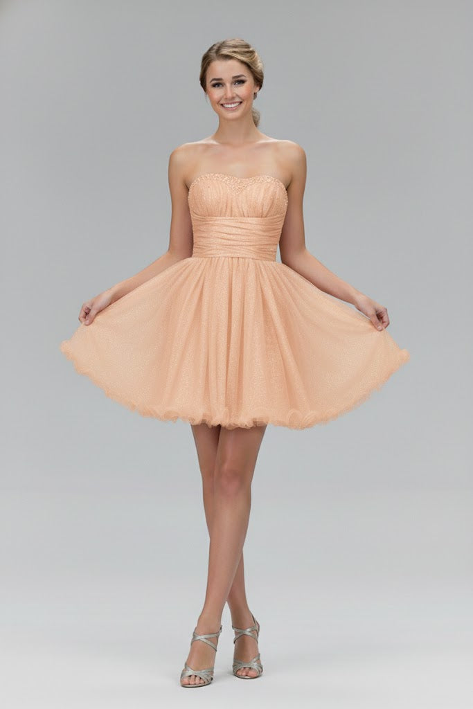 Short Beaded Dress by Elizabeth K GS1052