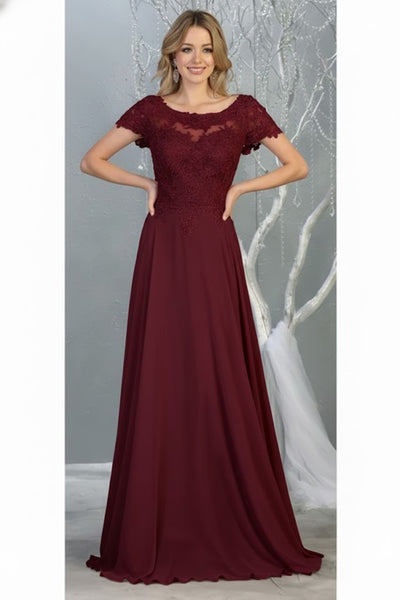 Short Sleeve Mother Of The Bride Dress New Collection