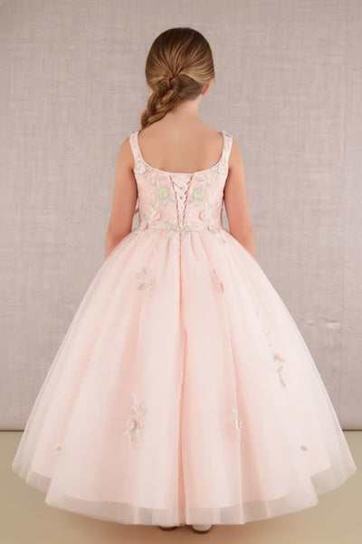 GK109 Sleeveless Floral Gown by Elizabeth KGK109