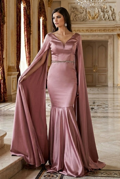 Black Christmas & Holiday Dress in Matte satin