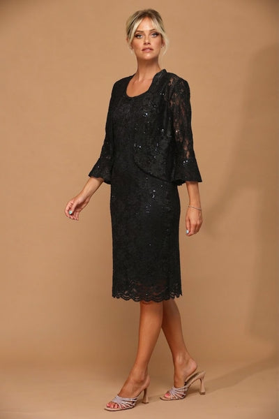 Eva USA 3347 2-Piece Lace Jacket Dress for the Mother of Bride