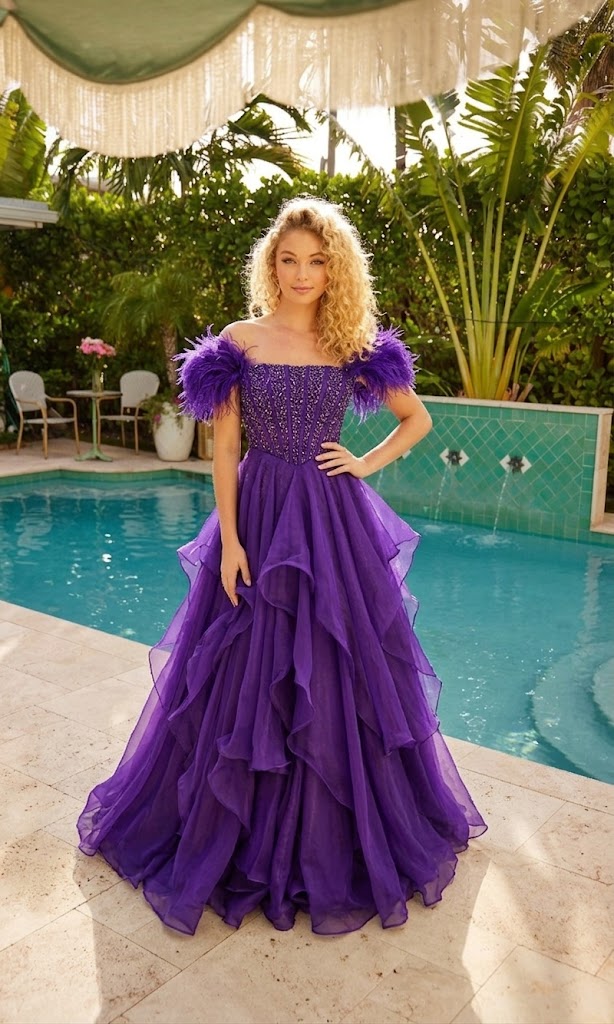 Ava Presley 39553 Timeless Romantic Long A-Line Dress
