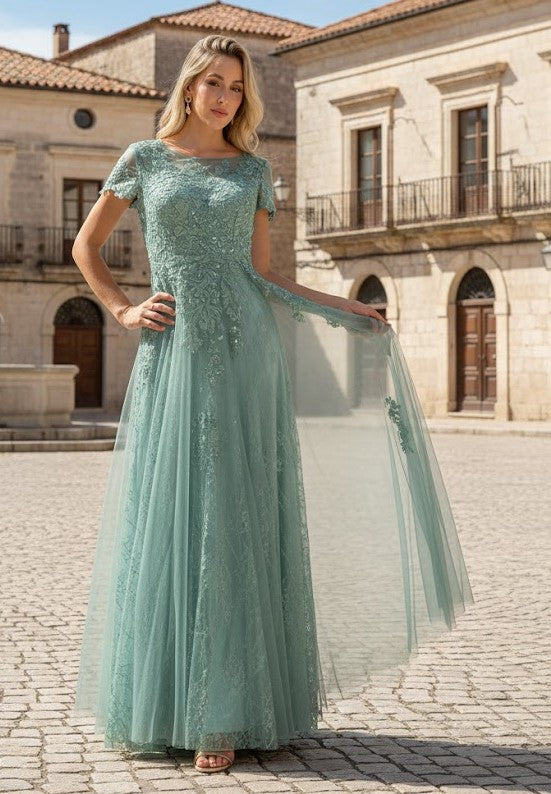 Eva USA 5261 A-Line Mother of the Bride Dress