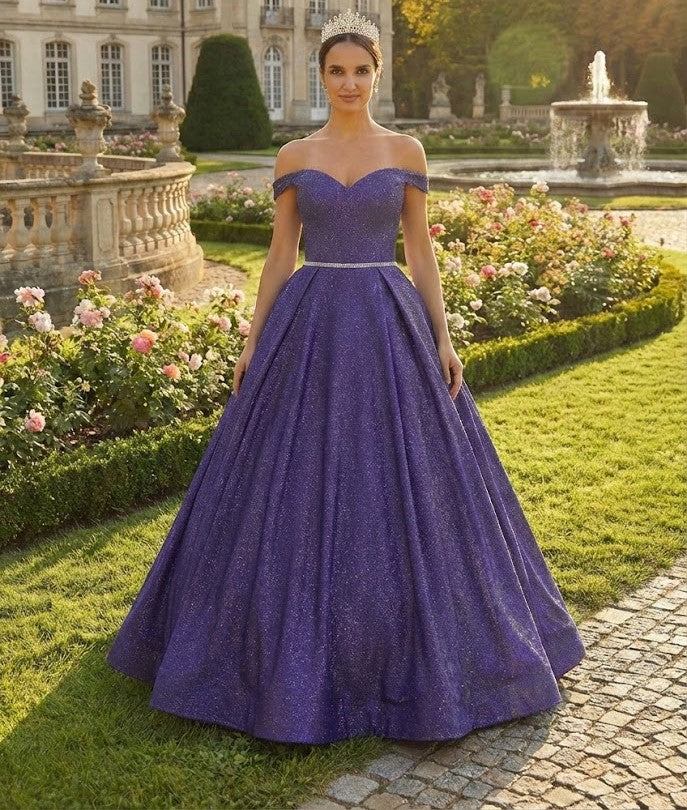 Sweet 16 Birthday Party Dress in Royal Style LK176 Ball Gown