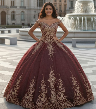 Sweet 16 Birthday Party Dress in Hunter Green Style LK220 Ball Gown