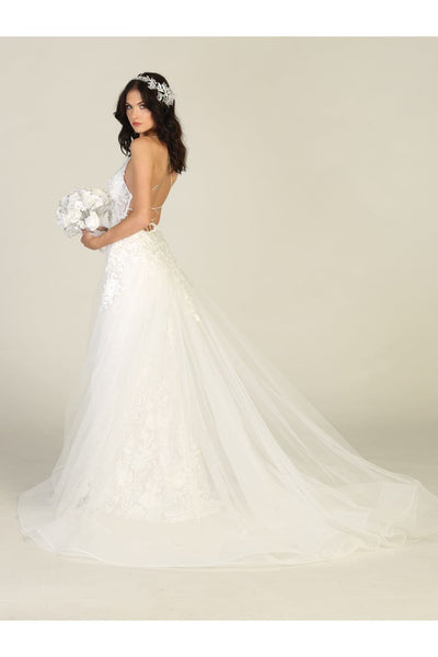 Wedding Destination Evening Gown - IVORY / 4